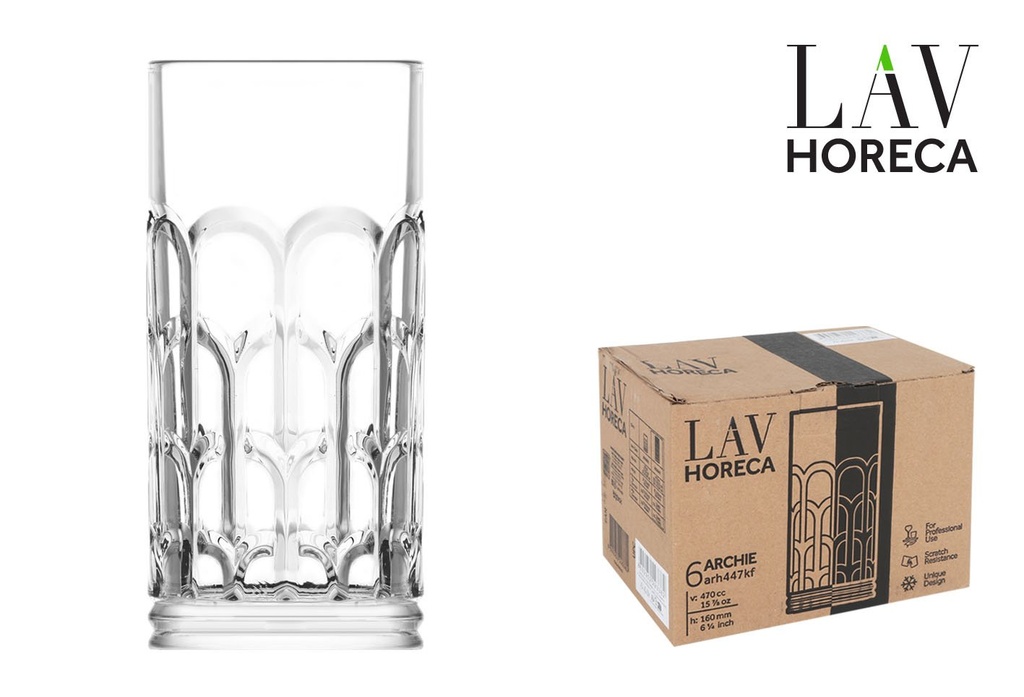 [LH-ARH447] VASO LARGO 47cl "ARCHIE"