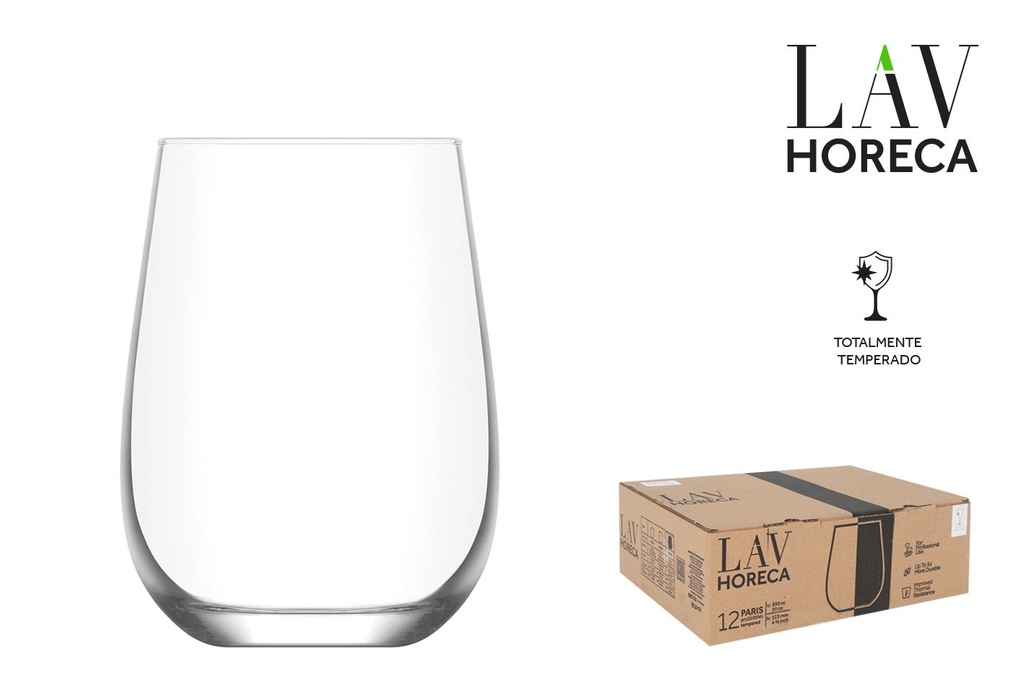 [LH-PRS359T] VASO TEMPERADO 59cl "PARIS"