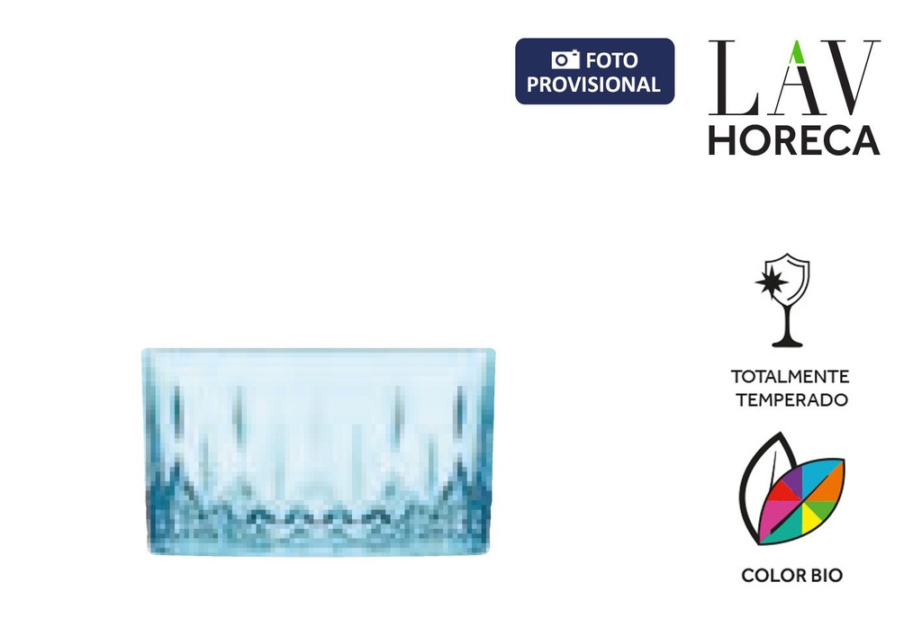 [LH-EDN495TPB] BOL AZUL TEMPERADO 26cl/9,5x5,5cm "EDINBURGH"