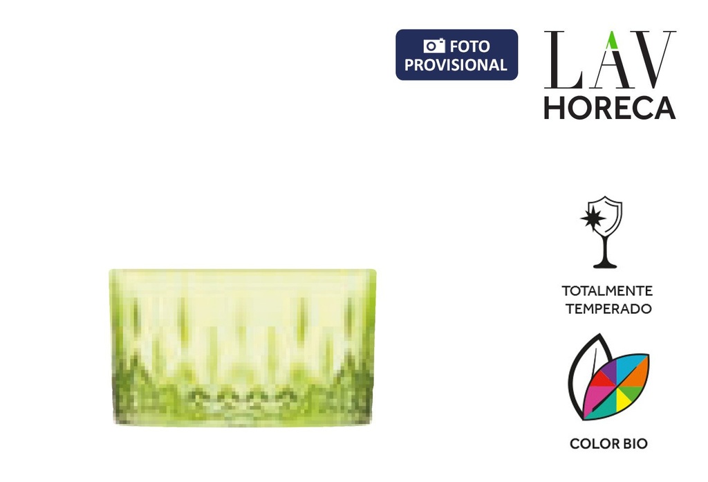 [LH-EDN495TPG] BOL VERDE TEMPERADO 26cl/9,5x5,5cm "EDINBURGH"
