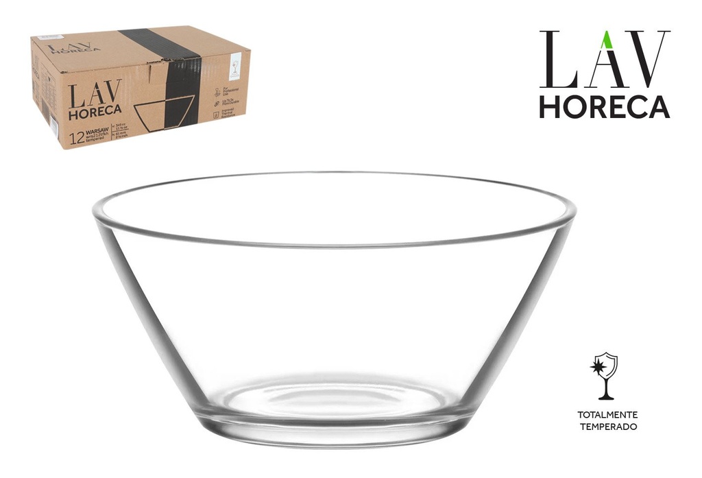 [LH-WRS212T] BOL TEMPERADO 34.5cl "WARSAW"