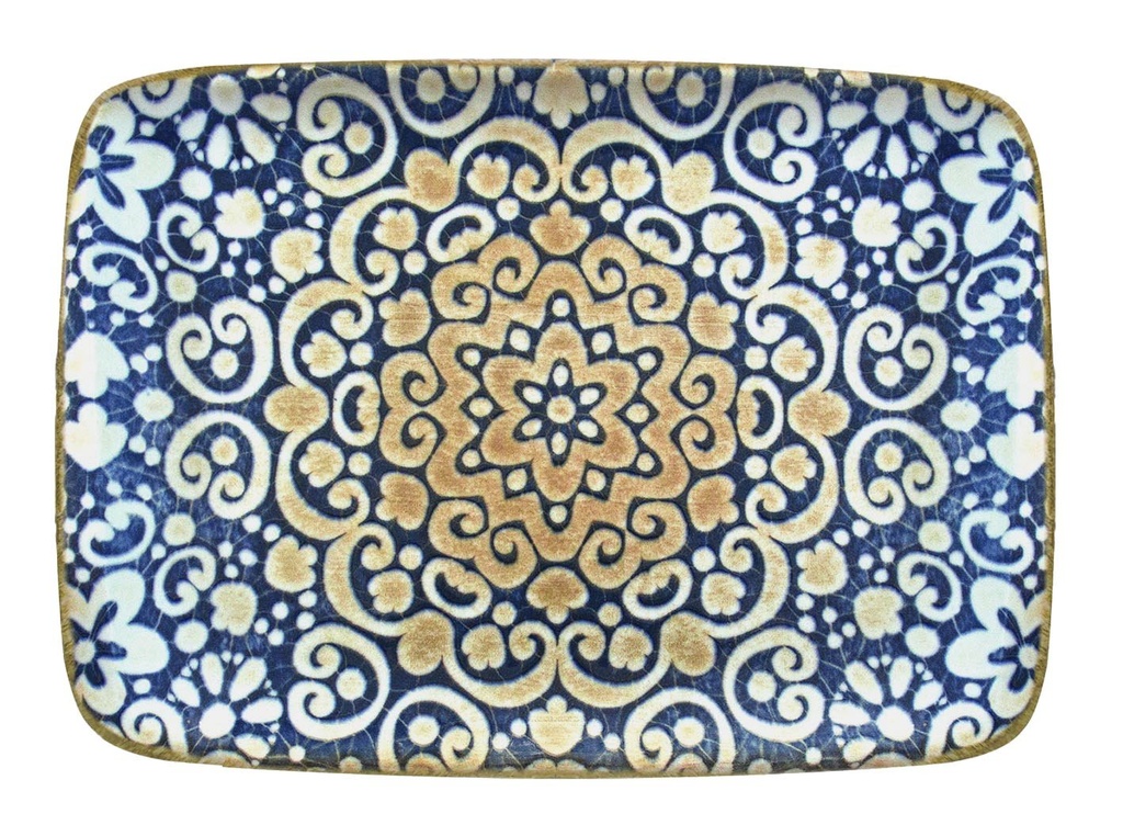 RECTANGULAR DISH ALHAMBRA 23x16 cm