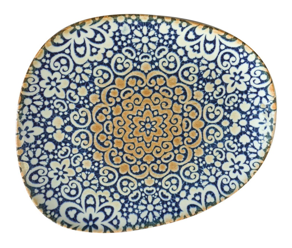 FLAT PLATE TANGO ALHAMBRA 33x27cm