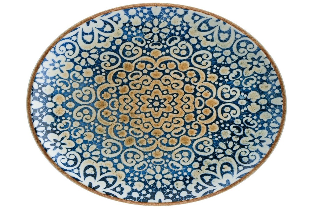 BANDEJA OVAL ALHAMBRA 36x28x3cm