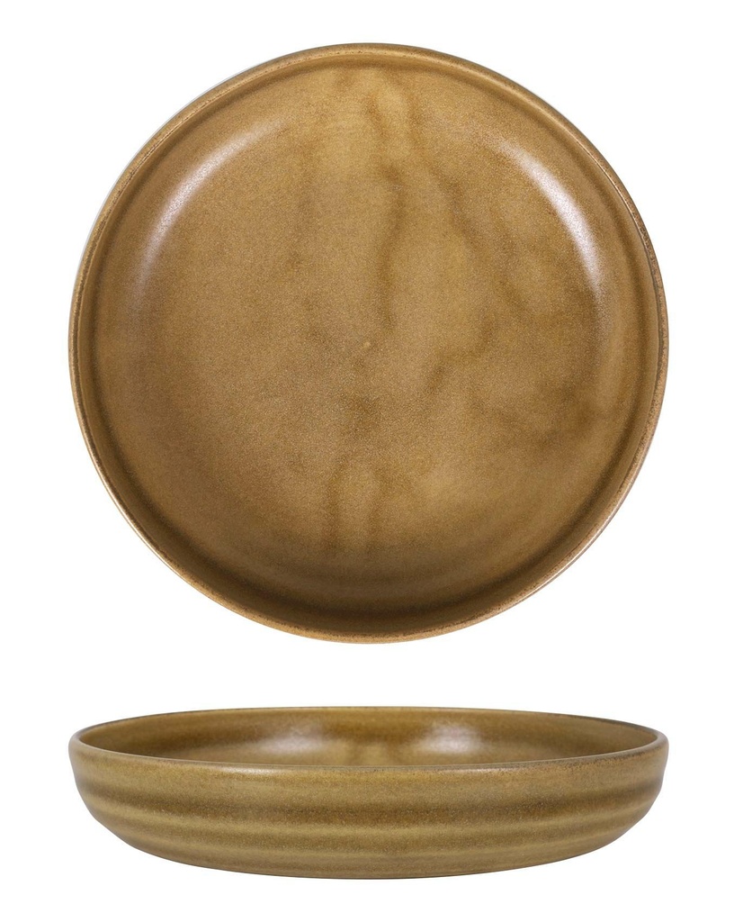 BROWN SALAD BOWL ALJARAFE 22cm