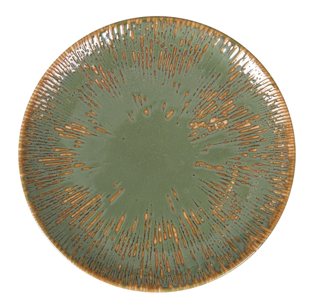 FLAT PLATE  GOURMET BARROCO II ø25x2.5cm