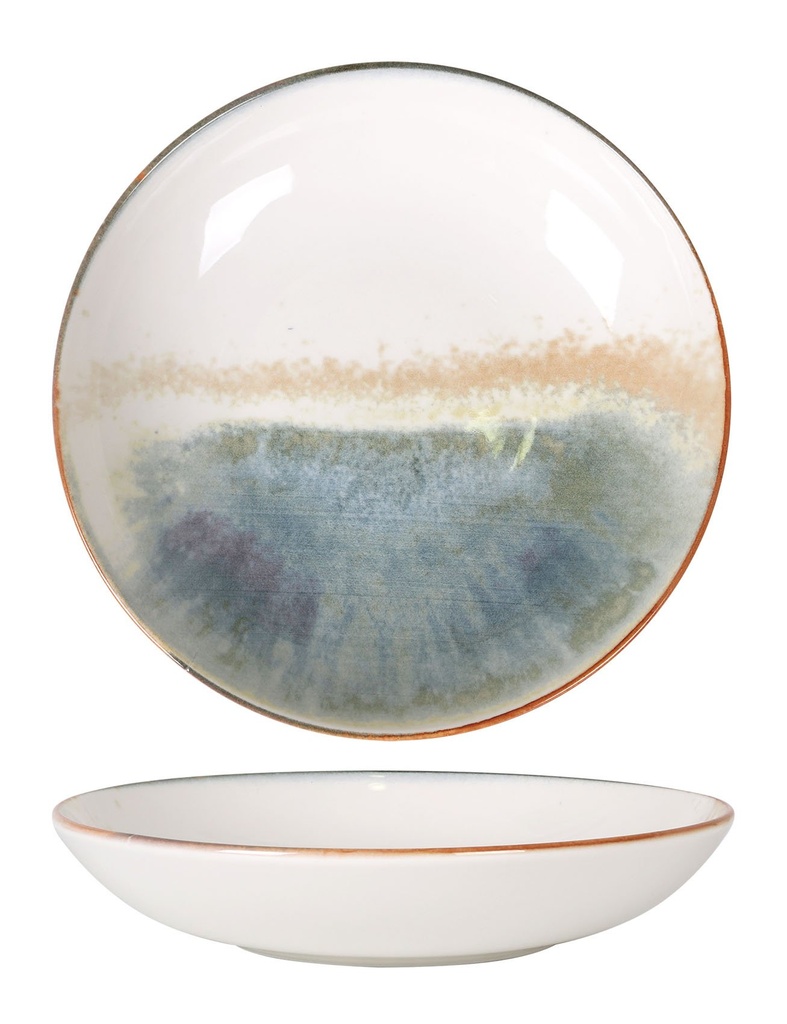 [B928251AC] SOUP PLATE GOURMET CARAVANSAR ø23x4cm