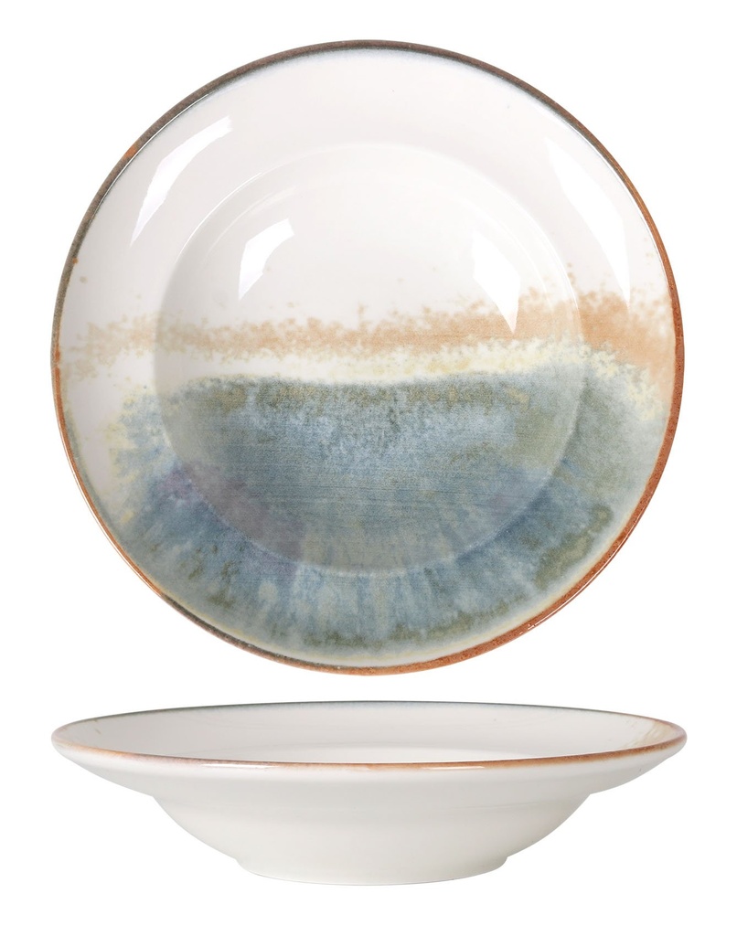 [B928253AC] PASTA PLATE CARAVANSAR ø24x5cm