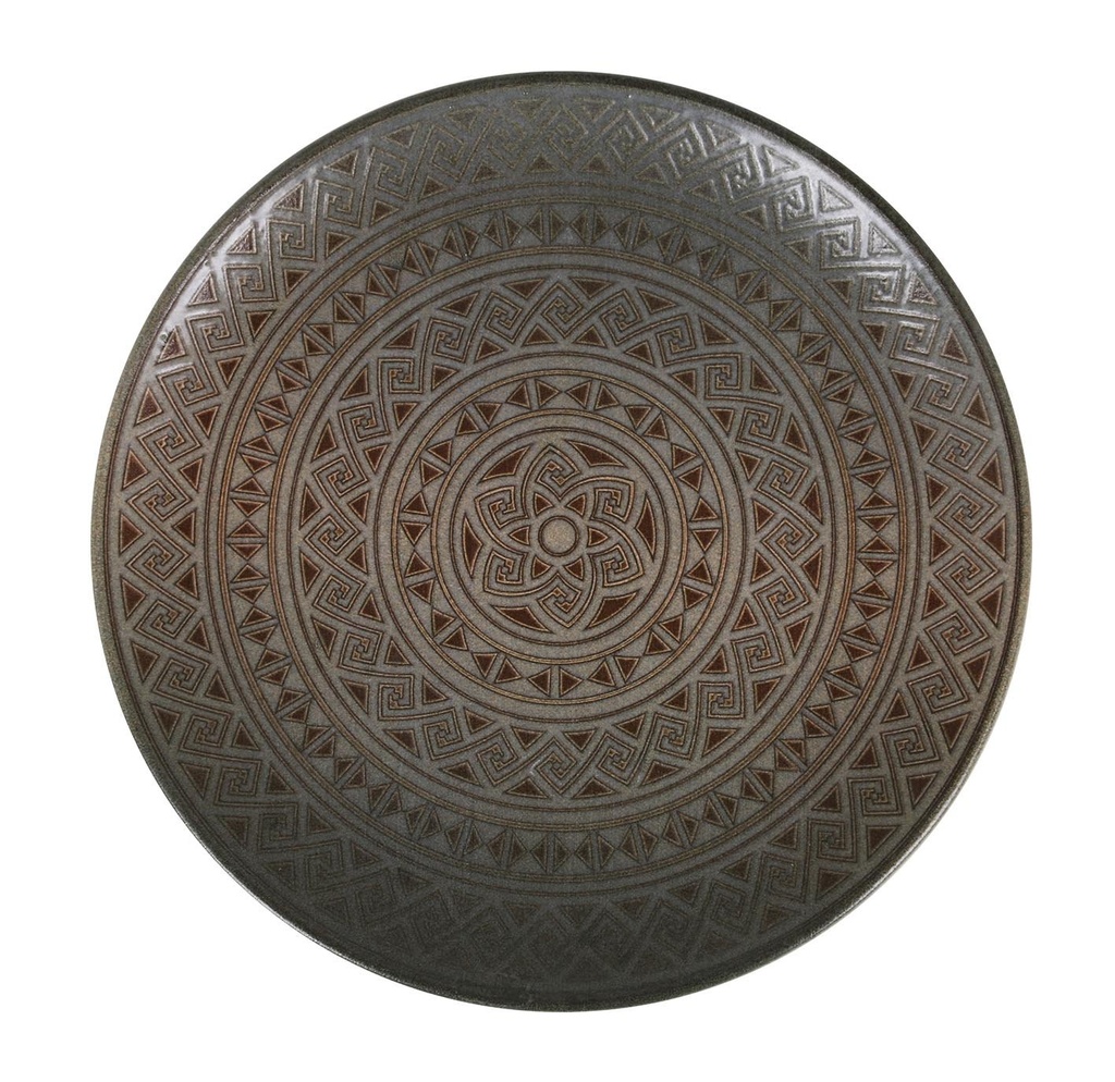 PLATO LLANO GOURMET DAMASQUINO ø27x2.5cm