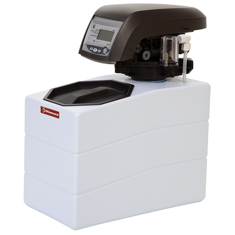 Adulcificador de agua crono-volumetrico, 8 litros, monobloque