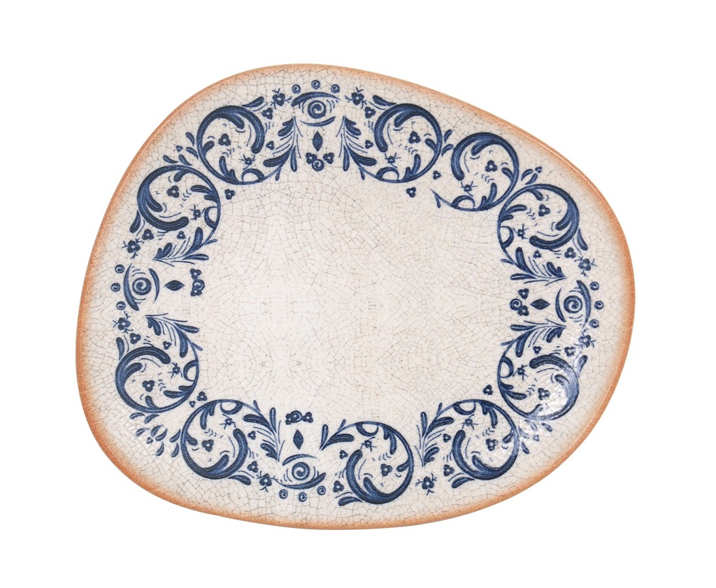 DESSERT PLATE TANGO LAUDUM 24x19.5cm