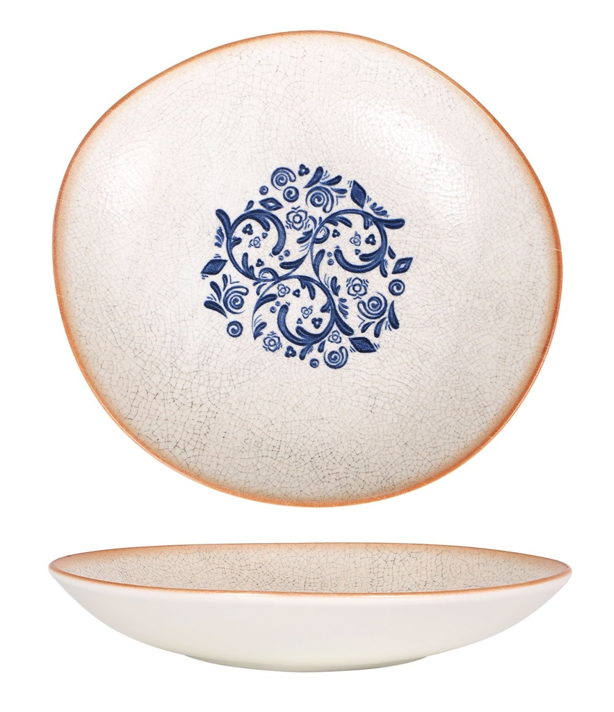 [B928267N] PLATO HONDO TANGO LAUDUM 26x24cm