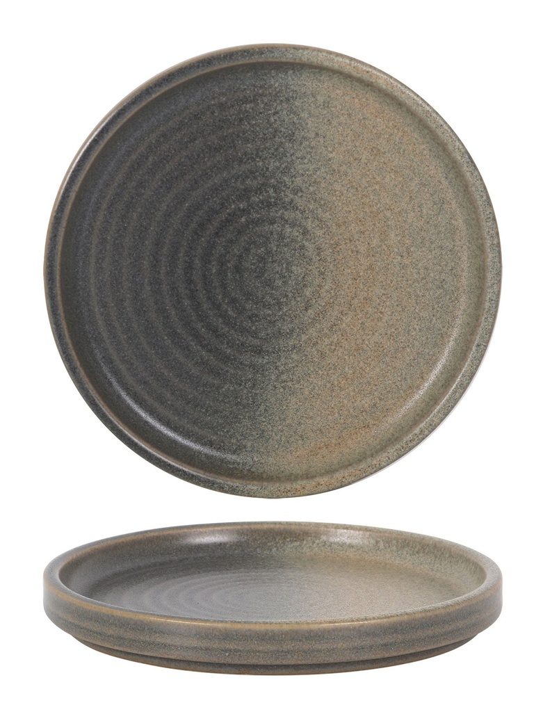 [B928357B] PLATO PAN RIPPLE MILETO ø16x2cm