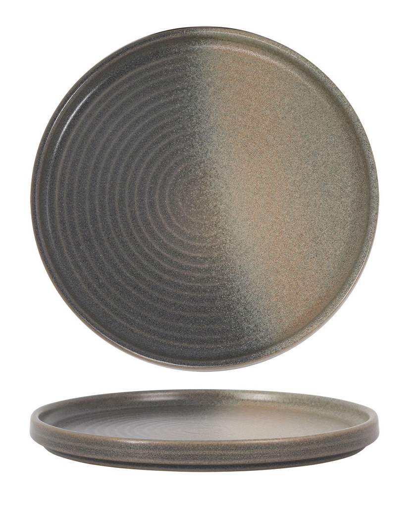 [B928356B] PLATO LLANO RIPPLE MILETO ø21x2cm
