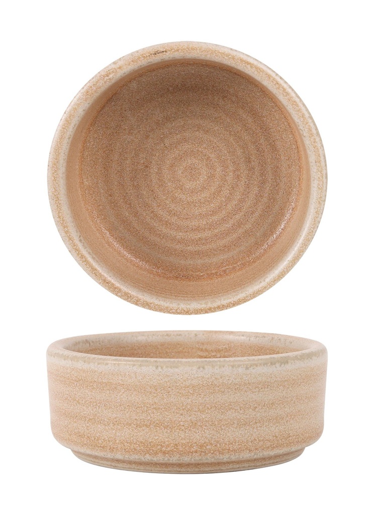 [B928361A] BOWL RIPPLE MIRAGE ø8x3cm