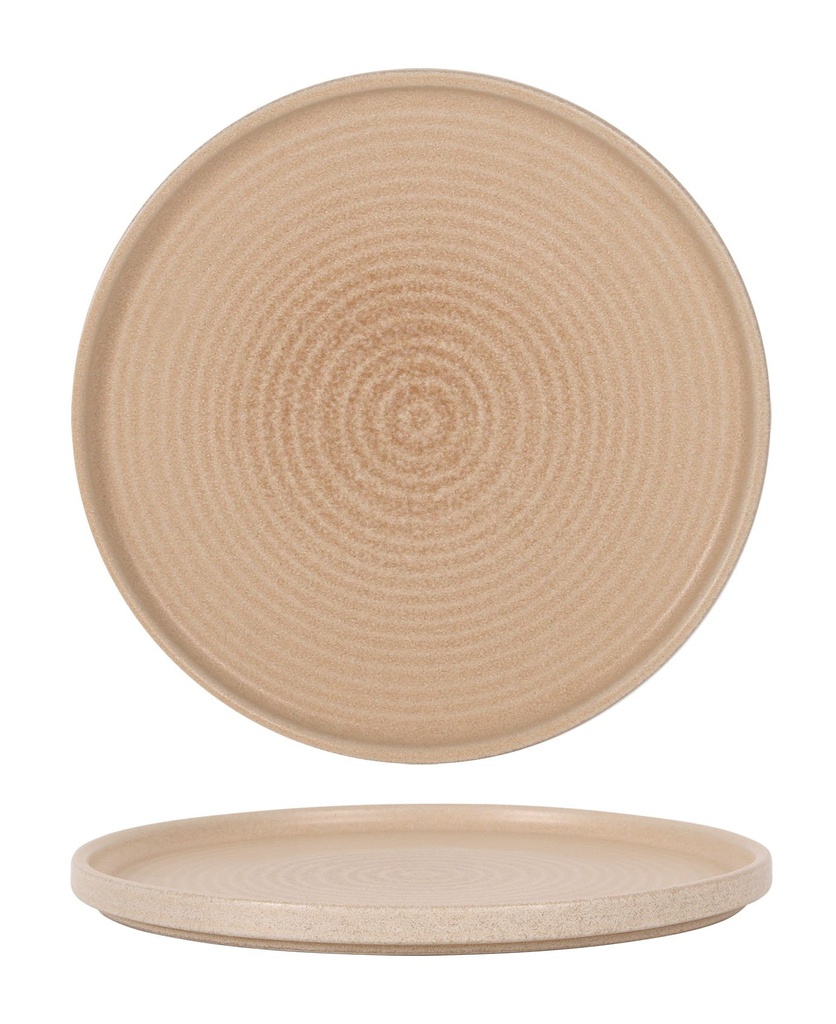 [B928355A] FLAT PLATE RIPPLE MIRAGE ø26x2cm