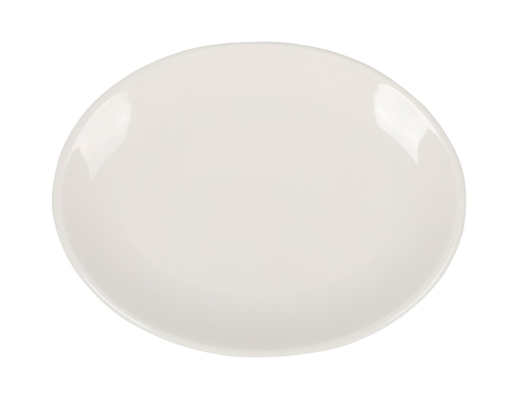 [B928397] BANDEJA OVAL BLANCA MOOVE 20x15.5x2cm