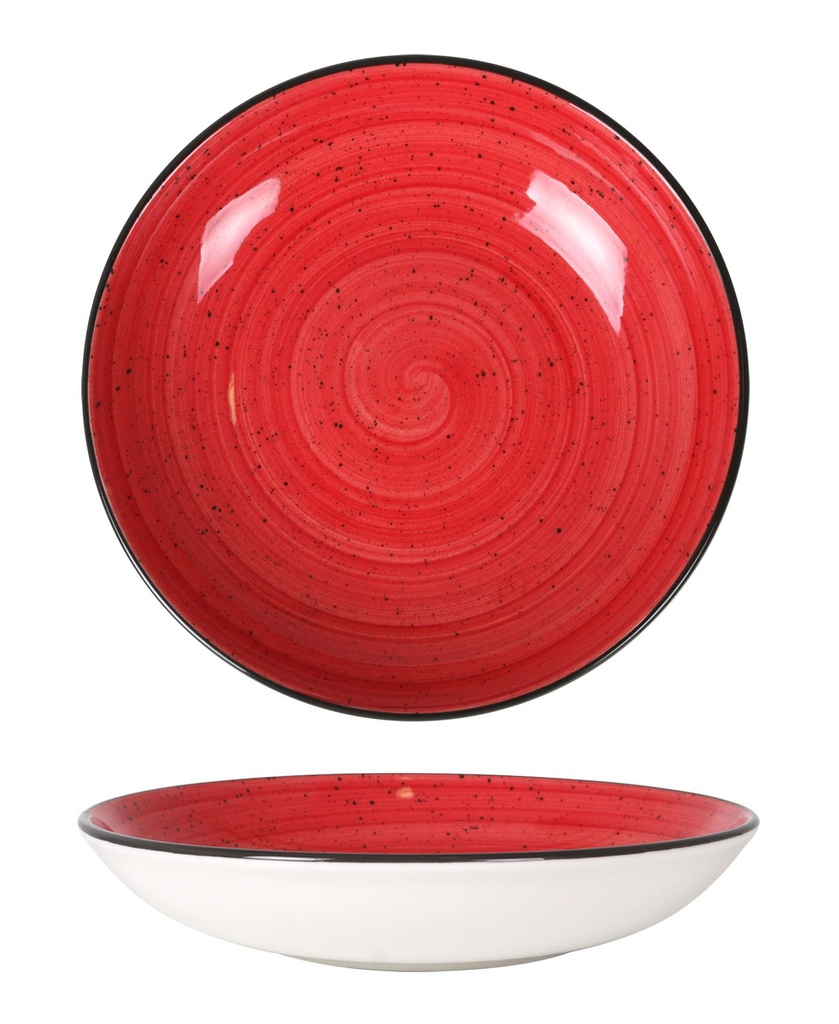 [B928251P] PLATO HONDO GOURMET ø23x4m Passion