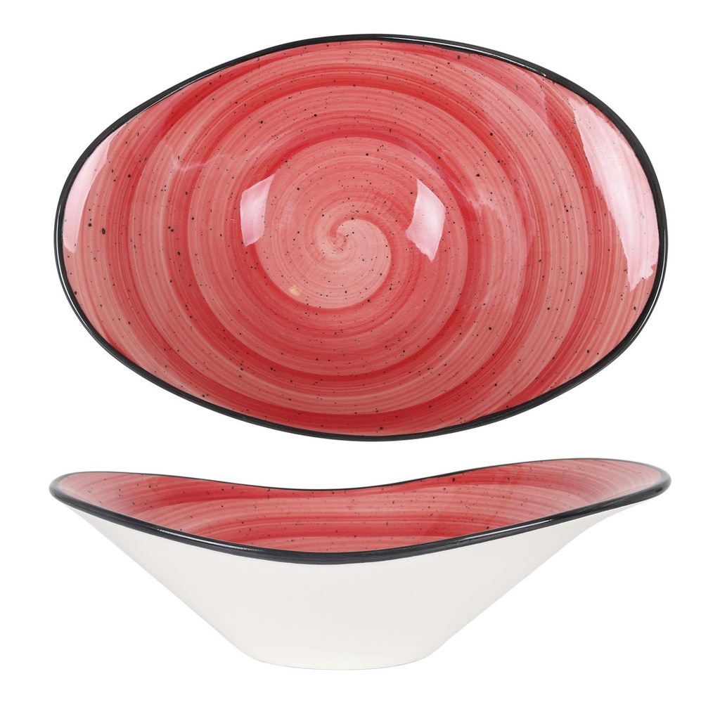 [B928327P] BOWL OVAL PASSION 23x16x8cm