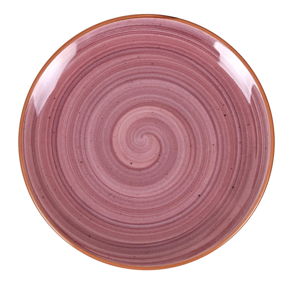 [B928004AA] PLATO POSTRE GOURMET PURPLE ø21x2.2cm