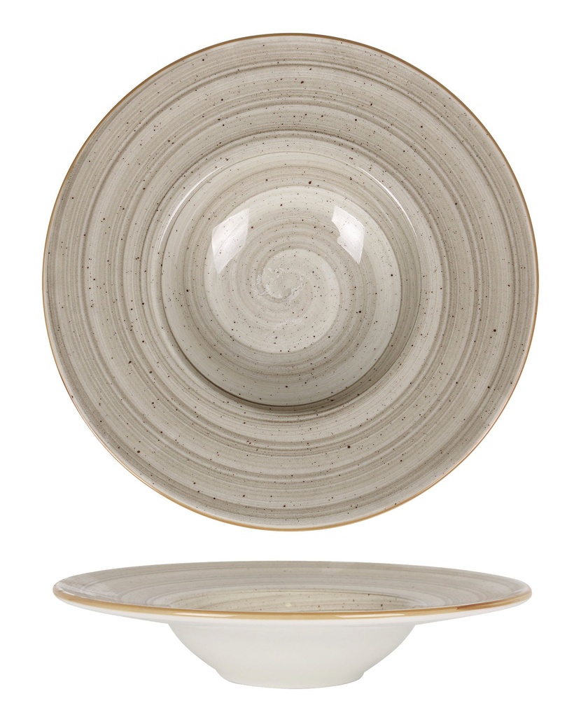 [B928117] &RISOTTO PLATE  ø28CM TERRAIN