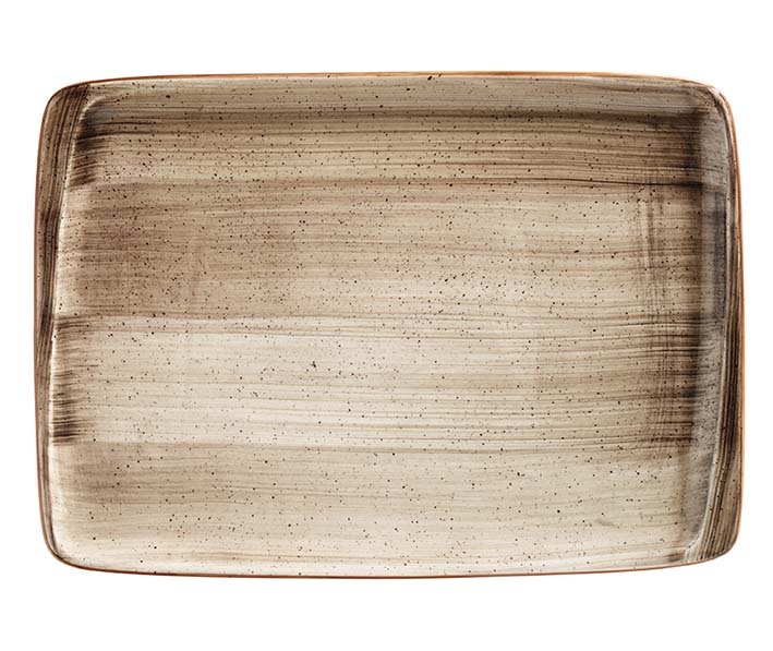 BANDEJA RECTANGULAR 36 X25 CM TERRAIN MO