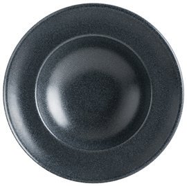 [B928008AJ] PASTA PLATE GOURMET GRAPHITE ø27x5.5cm