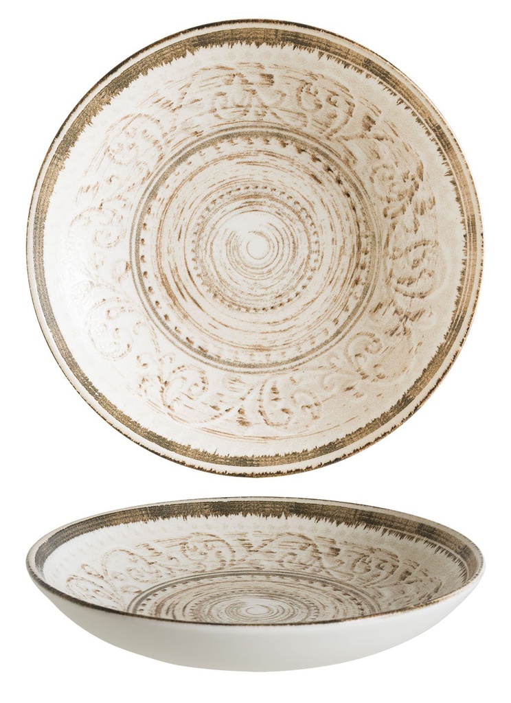 [B928251AN] PLATO HONDO GOURMET BITINIA ø23x4cm