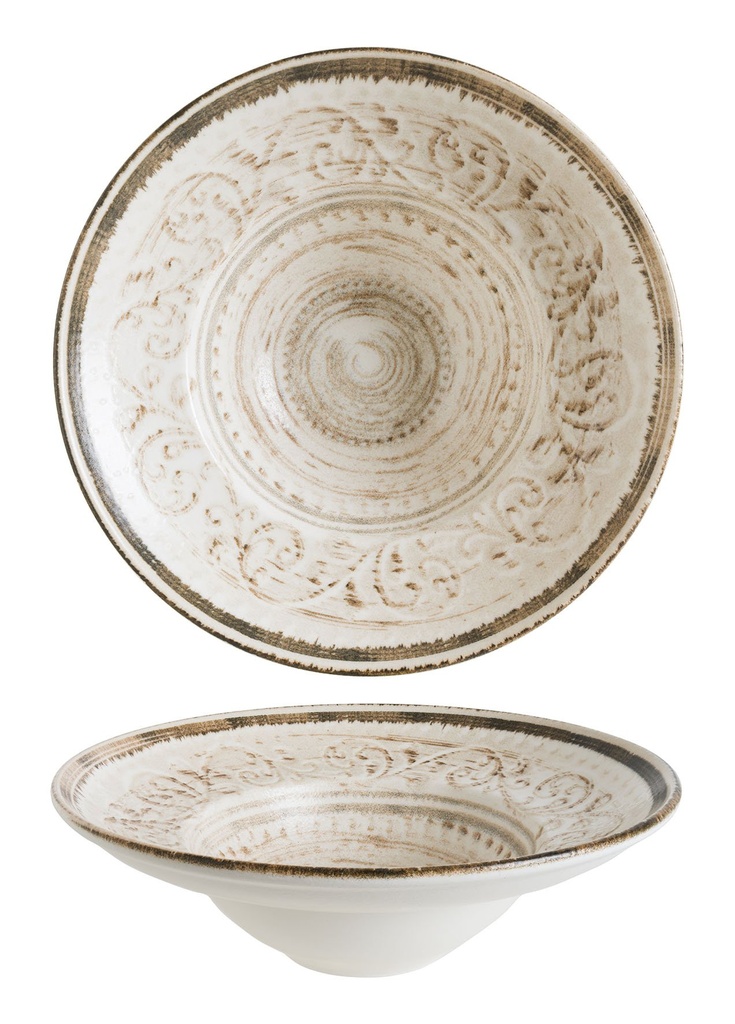 PASTA PLATE GOURMET BITINIA ø23x7.5cm