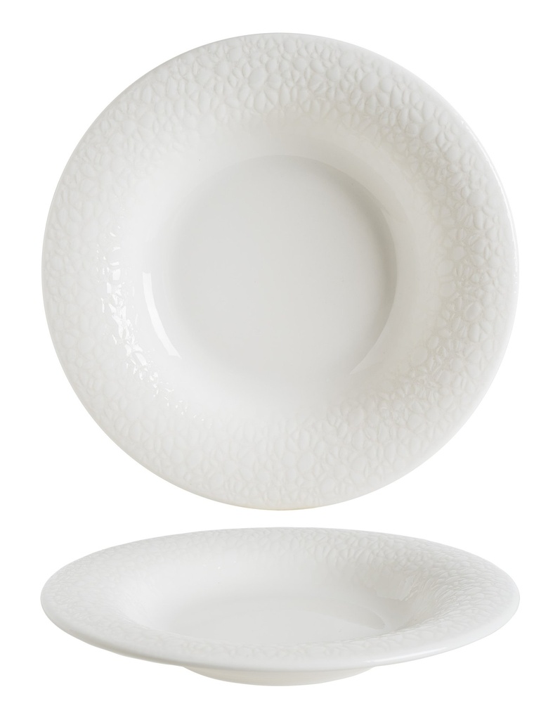 [B928452AR] DEEP PLATE ALBUS PORTEÑO ø23x3.5cm