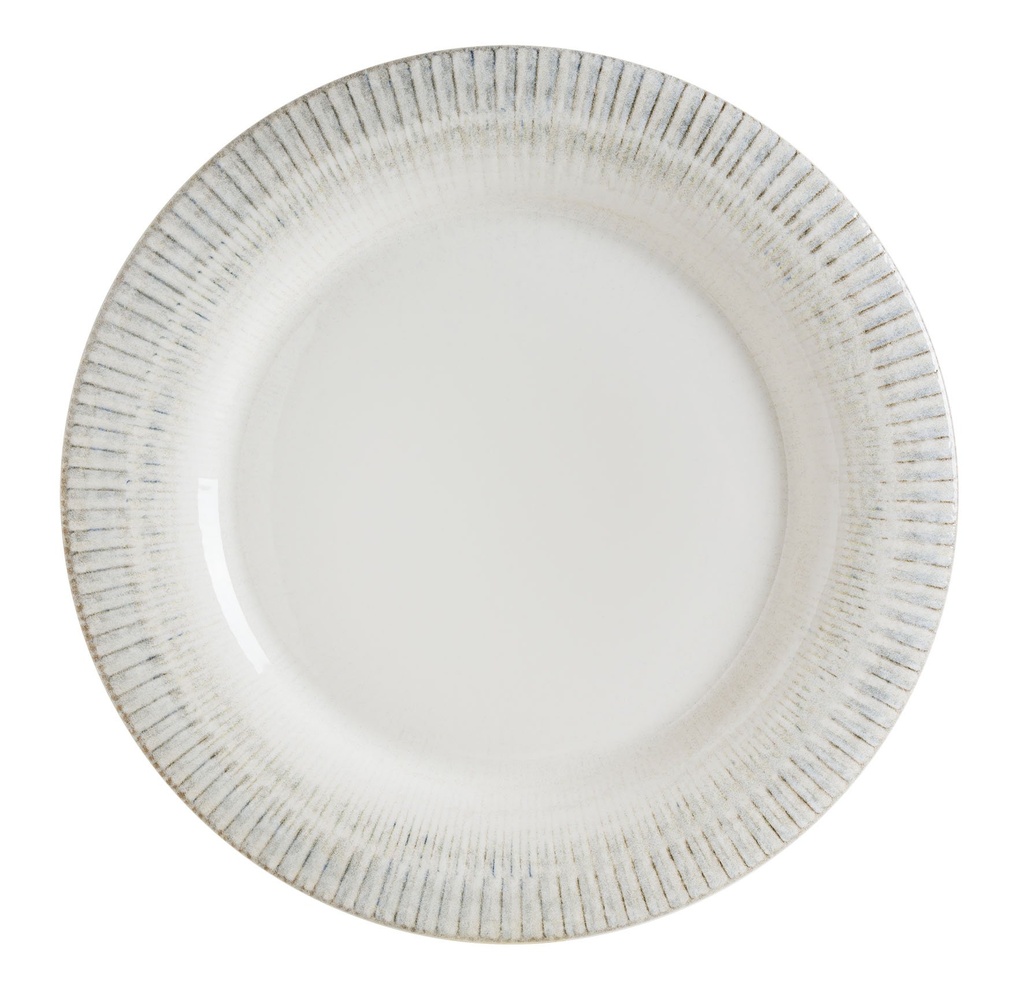 [B928449AS] FLAT PLATE ALBUS GALATA ø24x2cm