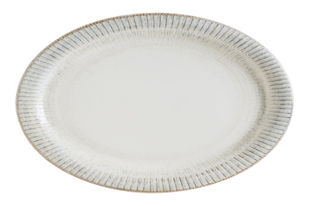 [B928455AS] BANDEJA OVAL ALBUS GALATA 28x18x2cm