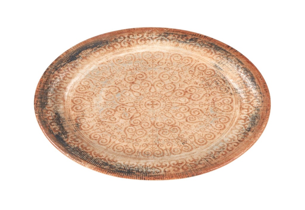 [B928456AT] BANDEJA OVAL ALBUS CASTELLO 22x14x2cm