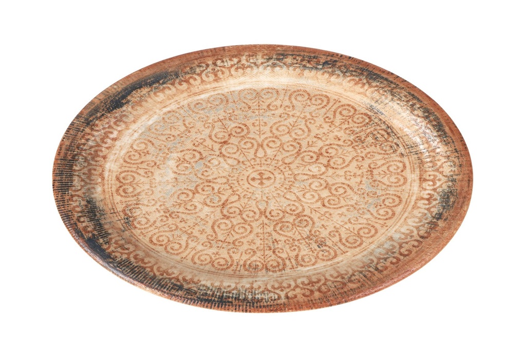 OVAL TRAY ALBUS CASTELLO 32x21x2cm