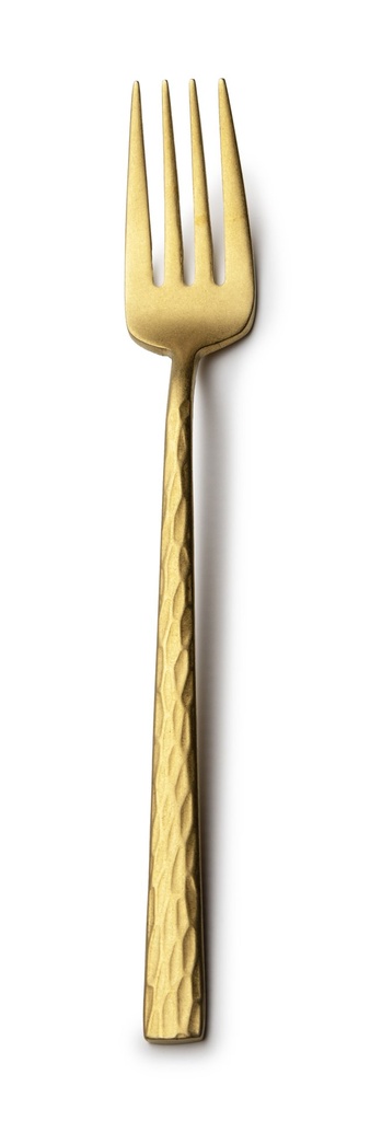 #-96- CAKE FORK KYOSHI 18/0 VINTAGE GOLD