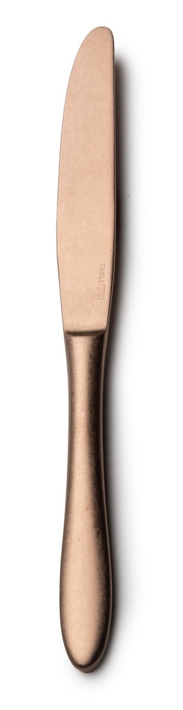 #-48-CUCHILLO POSTRE ALEJANDRIA13/0 VINTAGE COBRE