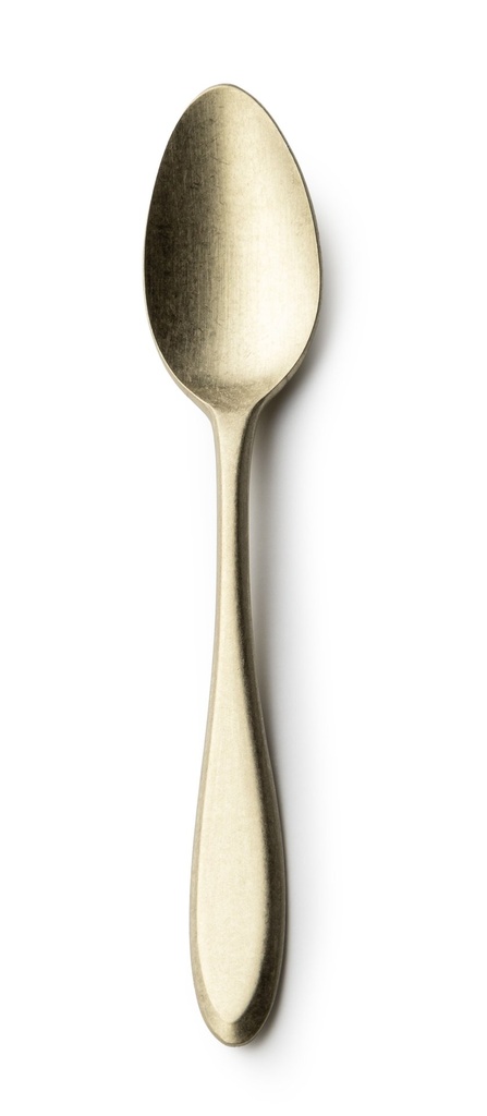 #-96- TEA SPOON ALEJANDRIA 18/0 VINTAGE