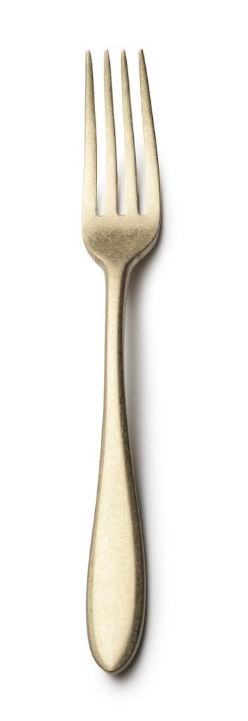#-48- DESSERT FORK ALEJANDRIA 18/0 VINTA
