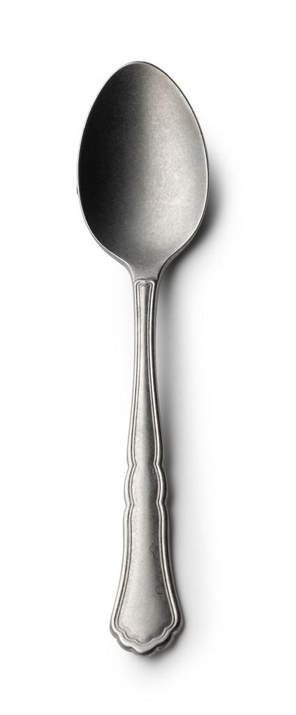 #-96- TEA SPOON FLORENCIA 18/0 VINTAGE