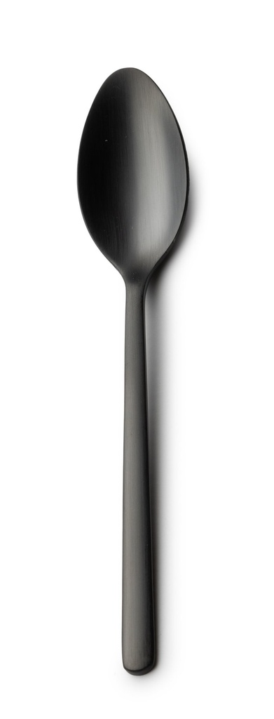 #-96- TEA SPOON NATURE 18/0 MATT BLACK