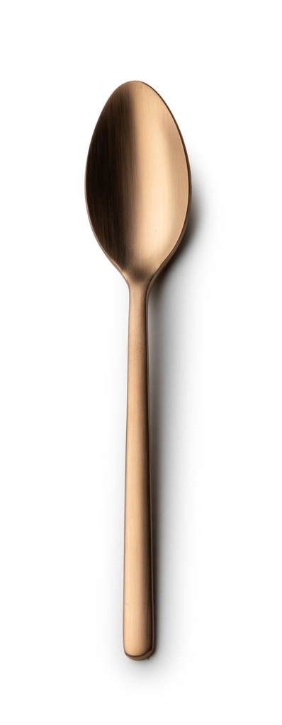 #-96- TEA SPOON NATURE 18/0 MATT COPPER