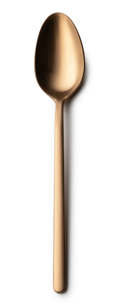 [B150709320101] #-48-CUCHARA MESA NATURE 18/0 MATE COBRE