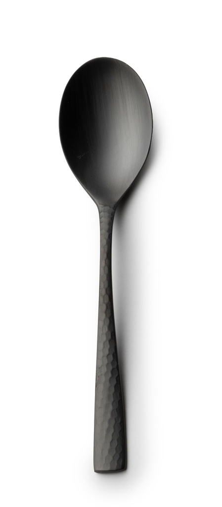 #-96- MOKA SPOON MERCURY 18/0 MATT BLACK