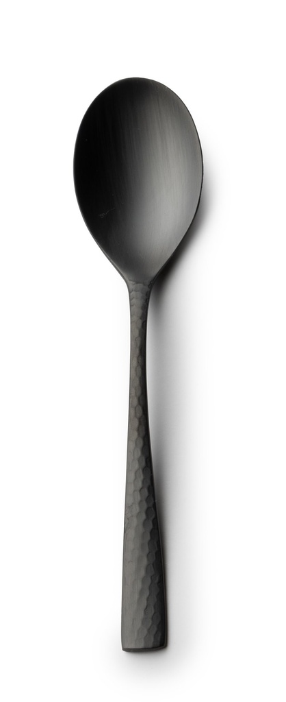 [B150711310107] #-96-CUCHARA CAFE MERCURY 18/0 MATE NEGRO