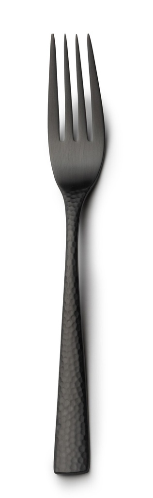 #-48- DESSERT FORK MERCURY 18/0 MATT BLA