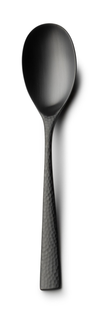 [B150711310101] #-48-CUCHARA MESA MERCURY 18/0 MATE NEGRO
