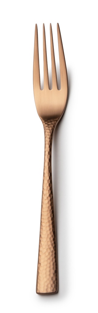 [B150711320108] #-96-TENEDOR LUNCH MERCURY 18/0 MATE COBRE