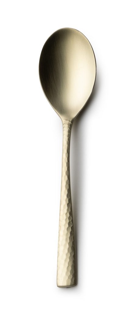 #-96- TEA SPOON MERCURY 18/0 MATT CHAMPA