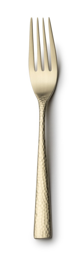 #-96-TENEDOR LUNCH MERCURY 18/0 MATE CHAMPAGNE