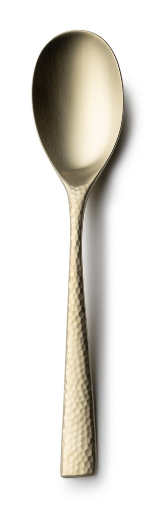 #-48-CUCHARA MESA MERCURY 18/0 MATE CHAMPAGNE